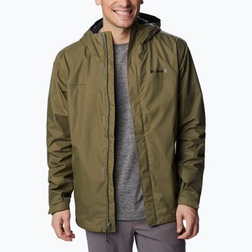 Мъжко яке за дъжд Columbia Watertight II stone green