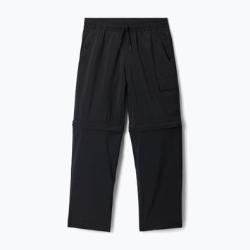 Детски туристически панталони Columbia Silver Ridge Utility Convertible Hiking black