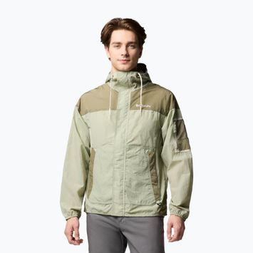 Columbia Challenger II Windbreaker сафари/каменно зелено мъжко софтшел яке