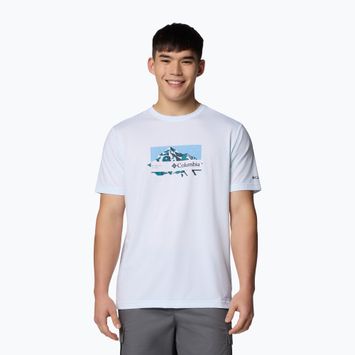 Мъжка тениска Columbia Ice Lake II SS white/peak direction