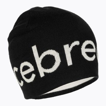 Icebreaker Merino зимна шапка black/ecru hthr