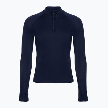 Детска термоблуза icebreaker 260 Tech LS Half Zip midnight navy