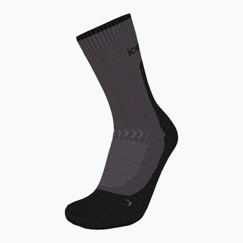 Дамски чорапи за трекинг Icebreaker Merino Hike+ Light Crew obsidian/black