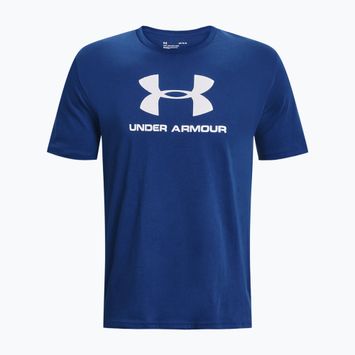 Мъжка тренировъчна тениска Under Armour Sportstyle Logo SS, синя 1329590-471