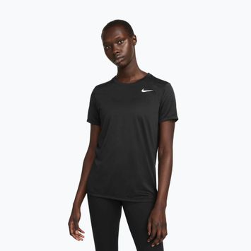 Дамска тениска за тренировка Nike Dri-Fit black/white
