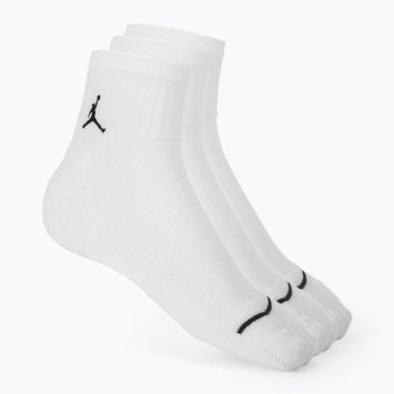Чорапи Jordan Everyday Ankle 3 чифта white/black