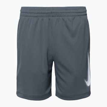 Детски къси панталони Nike Dri-Fit Multi smoke gray/white