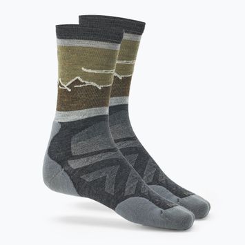 Чорапи за трекинг Smartwool Athlete Edition Approach Crew charcoal