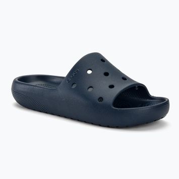 Джапанки Crocs Classic Slide V2 в тъмносин цвят