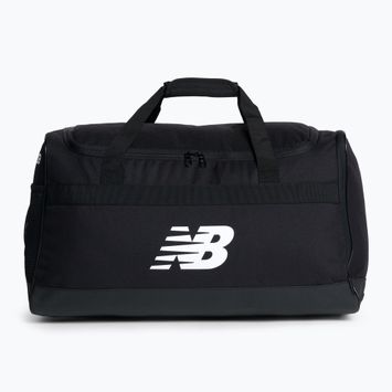 New Balance Team Duffel Bag Чанта за тренировки Med в черно и бяло NBLAB13509BK.OSZ