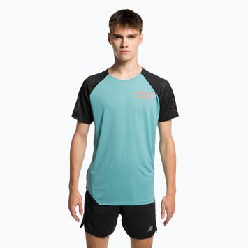 Мъжка тениска за бягане New Balance Top Accelerate Pacer blue MT31241FAD