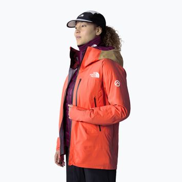 Дамско ски яке The North Face Summit Stimson Futurelight сияйно оранжево/бадемово масло