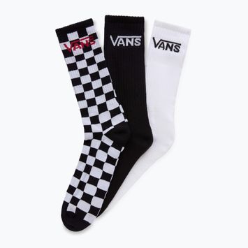 Мъжки чорапи Vans Classic Crew 3 чифта черно/бяло