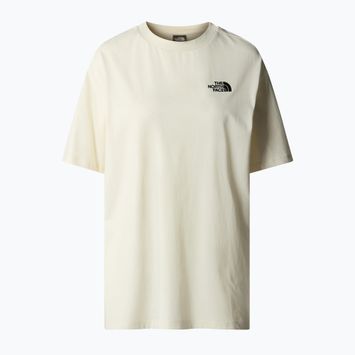 The North Face дамска тениска Essential Oversize Tee white dune t-shirt