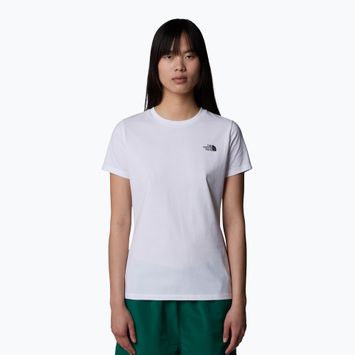 Дамска тениска The North Face Simple Dome Slim Tee tnf white