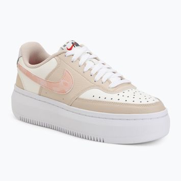 Дамски обувки Nike Court Vision Alta sail/white/sanddrift/arctic orange