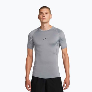 Мъжка тениска за тренировка Nike Pro Dri-Fit Tight Fitness smoke grey/black