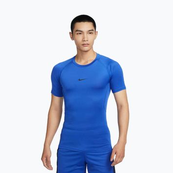 Мъжка тениска за тренировка Nike Pro Dri-Fit Tight Fitness royal/black