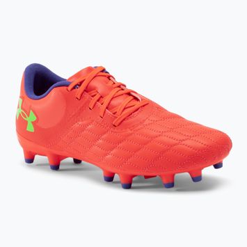 Детски футболни обувки Under Armour Magnetico Select JR 3.0 FG beta/black/green screen