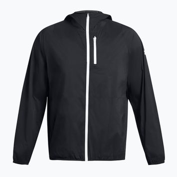 Мъжко яке Under Armour Launch Lightweight Running Jacket black/black/white