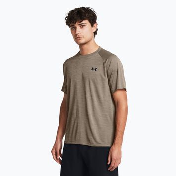 Мъжка тренировъчна тениска Under Armour Tech Textured тъмно синьо/черно