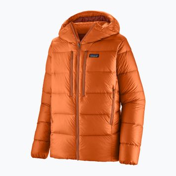 Patagonia Fitz Roy Down Hoody яке за мъже redtail rust