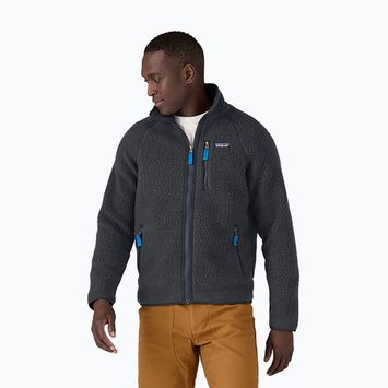 Мъжки потник Patagonia Retro Pile pitch blue w/endless blue trekking