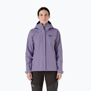 Дамско дъждобранно яке Patagonia Torrentshell 3L concrete purple
