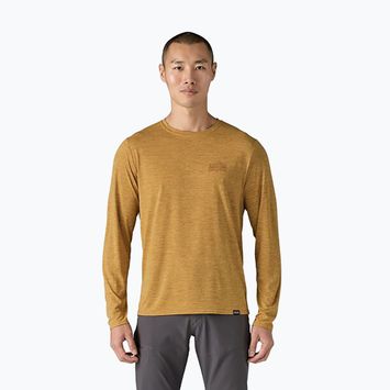 Мъжка риза с дълъг ръкав Patagonia Cap Cool Daily Graphic Shirt strataspire/beeswax tan x-dye