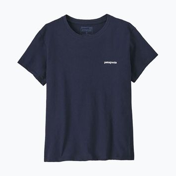 Дамска тениска Patagonia P-6 Logo Responsibili-Tee new navy