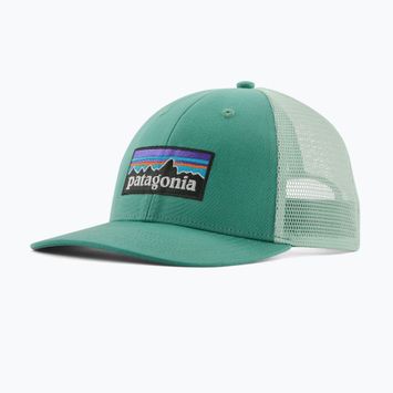 Patagonia P-6 Logo LoPro Trucker сърцевидна зелена бейзболна шапка