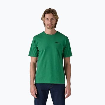 Мъжка тениска Patagonia P-6 Logo Responsibili-Tee p-6 outline/heartleaf green
