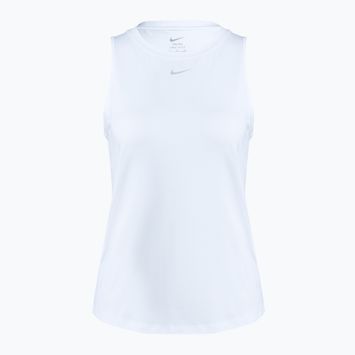 Дамски тренировъчен потник Nike One Classic Dri-Fit white/black