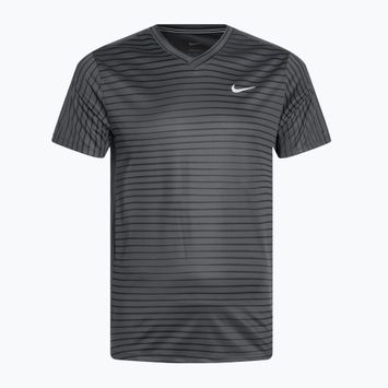 Мъжки Nike Court Dri-Fit Top Новинарска тениска антрацит/бяло