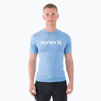 Мъжка тениска Hurley O&O Quickdry Rashguard aquifer