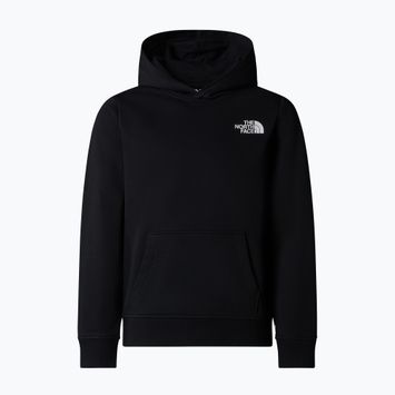 Детски суитшърт The North Face Teen Redbox Regular P/O black