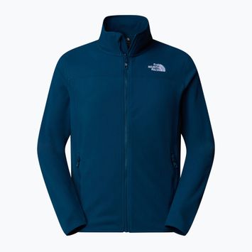 Мъжки суитшърт The North Face 100 Glacier Full Zip midnight petrol