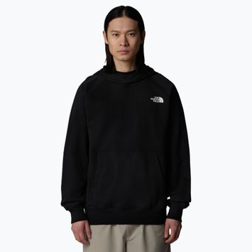 Мъжки суитшърт The North Face Raglan Box Nse Hoodie black/ white