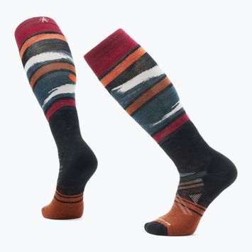 Smartwool Ski чорапи с пълна възглавница Midnight Ski Pattern OTC black