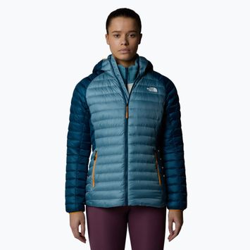 Дамско пухено яке The North Face Bettaforca Lt Down Hoodie algae blue/midnight petrol