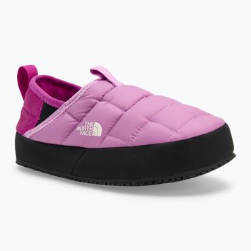 Детски пантофи The North Face Youth Thermoball Traction Mule II dragonfruit / deep mulber