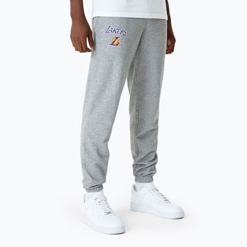 Мъжки панталон New Era NBA Essentials Jogger Los Angeles Lakers grey med