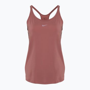 Дамски топ за тренировка Nike One Classic Dri-Fit Strappy canyon pink/black