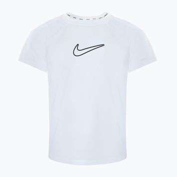 Детска тениска Nike One Dri-Fit white/black
