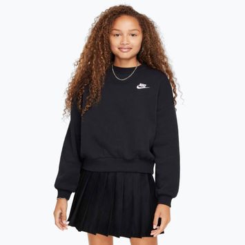 Детски суитшърт Nike Sportswear Club Fleece black/white
