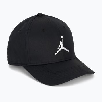 Шапка с козирка Jordan Rise Structured Curved-Bill black/white