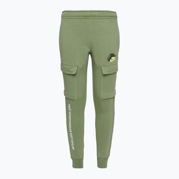 Детски панталони Nike Sportswear Standard Issue Cargo oil green