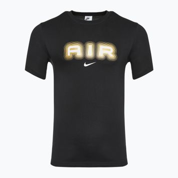 Мъжка тениска Nike Air Graphic black/metallic gold