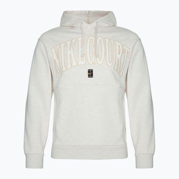 Мъжки суитшърт за тенис Nike Court Dri-Fit Heritage Hoodie light orewood brown / pale ivory