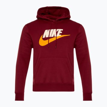 Мъжки суитшърт Nike Club Fleece Hoodie team red/team red